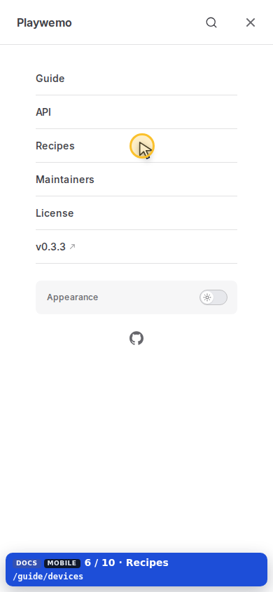 Mobile — Recipes