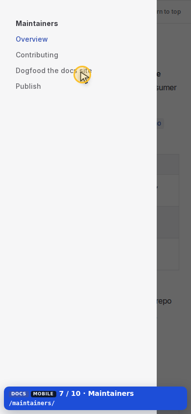 Mobile — Dogfood
