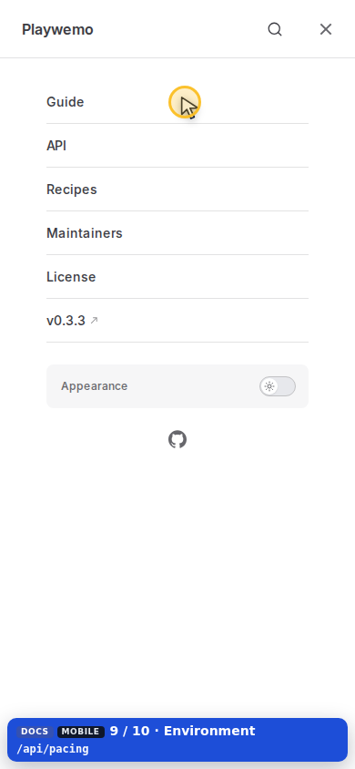 Mobile — Guide